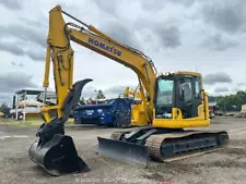 2017 Komatsu PC138USLC-11 Excavator Trackhoe Dozer Aux Hyd Q/C Thumb Cab bidadoo