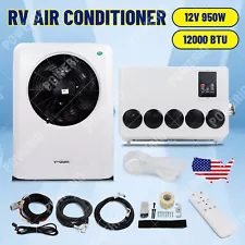 12V Truck Cab Air Conditioner Split AC For Semi Trucks Bus RV Caravan 12000 BTU