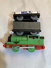 Tomy Thomas Plarail Percy Troublesome Truck and Milk Tanker