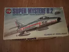 Vintage Airfix #03020-3 Dassault Super Mystere B2 Pre-Owned FINAL SALE