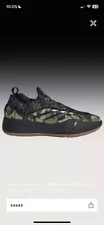 BATHING APE X DAME 9 ADIDAS BAPE Size 12 CAMO SHOES