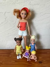 Barbie Skipper and Toddler and Baby Dolls