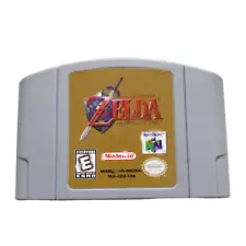 Legendof Zelda Ocarina of Time Video Game Card for Nintendo N64 Console