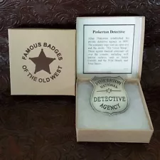 authentic pinkerton badge for sale