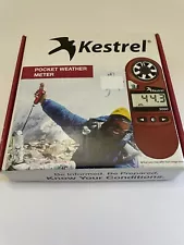 Kestrel 3000 Pocket Wind Meter - Orange Tested&Working