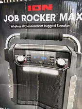 FAIR - ION Job Rocker Max iPA81BK - Outdoor Bluetooth Speaker - FM/AM Radio