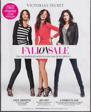 Victoria's Secret Fall On Sale catalog 2013 sweaters bras dresses panties etc