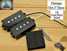 60's Style Vintage Hot P Bass Pickups for Fender P Bass 17K