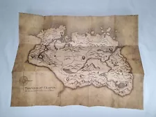 The Elder Scrolls V Skyrim Map - 16.75" x 22.25"