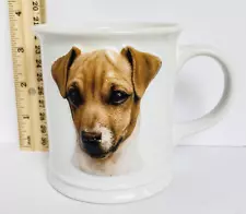 Jack Russell Terrier Coffee Mug Tea Cup Raised 3D Design Gift for Dog Mom or Dad