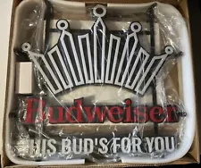 ð¥ New Budweiser King Of Beer LED Beer Bar Sign Light Opti Neon Bud For You