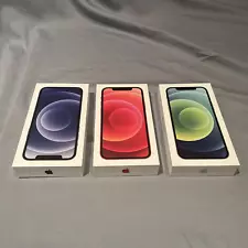 Lot of 3 iPhone 12 Box Original Apple Retail Boxes Empty iPhone 12 FREE SHIPPING