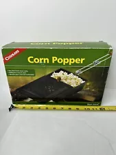 Vintage Coghlan's Corn Popper Sliding Lid Non-stick Popcorn Maker Camping