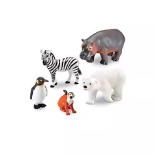 Learning Resources Jumbo Zoo Animals 5/Set 0788