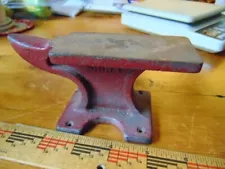 New ListingOlder Mini Anvil- cast iron- 1 lb. 10 oz.- 5 1/4" long