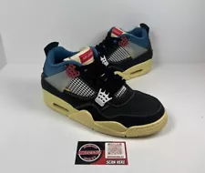 Size 9.5 - Jordan 4 Retro x Union LA Mid Off Noir WORN ONCE!