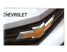 2013 Chevrolet Sales Brochure Full Line Camaro Corvette Malibu Cruze Trucks