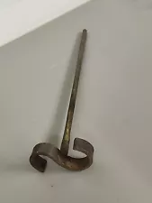 Old Vintage Cattle Heavy Iron S Branding Iron Western Cowboy Rancher