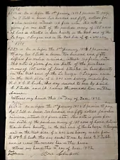 1892 1894 LEON County TEXAS Promise to Pay Handwritten LAND Note G.T. TUBB