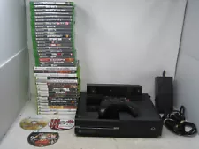 XBOX ONE W/ 41 VIDEO GAMES KINECT & CONTROLLER CONSOLE TESTED WORKING 500GB