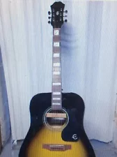 SALE! Epiphone PR-150 Acoustic-Electric Guitar With Gig Bag Excellent Condition