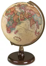 Replogle Quincy World Globe 9" Antique Ocean. Brand New!