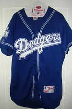 Vintage Rawlings Los Angeles Dodgers Authentic Jersey RARE Blue Alt 2000 Size 44