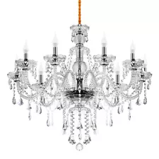 K9 Crystal Chandelier Luxury Pendant Lighting Ceiling Fixtures Modern Home Decor