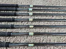 Oban CT-115 Stiff Flex Pulled Steel Irons Shafts SET OF 7