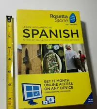 Rosetta Stone Full course Latin American SPANISH 24 mo online access any device