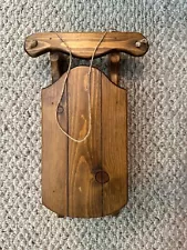 Wood Sled Hand Crafted by Ohio Artist