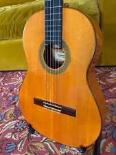 Mitsuru Mituru Tamura 1965 flamenco guitar – pegs, solid wood, signed, MIJ