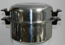 Townecraft Chefs Ware T304 5 Ply Stainless Cookware 6 Qt Stockpot With Dome Lid