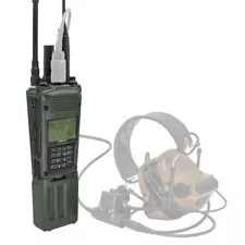 AN/PRC-163 Analog Model Box with for Yaes 1 Pin/K 2 Pin Plug Walkie-talkies