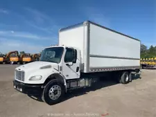 2018 Freightliner M2 26' Box Truck Delivery Van Lift Gate Cummins A/T bidadoo