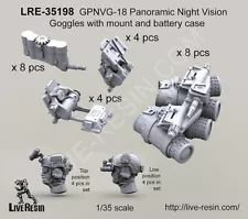 1/35 GPNVG-18 Panoramic Night Vision Goggles with Mount and Battery Case