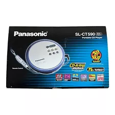 Panasonic Portable CD Player (SL-CT590) Personal Vintage Boxed New Old Stock ð