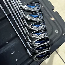 Cobra BiO CELL Blue Irons #4-P (7Clubs) Iron set Dynalite 85 R Flex True Temper