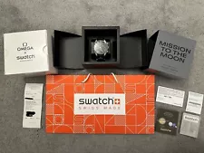 Swatch x OMEGA Moonswatch Mission To The Moon Watch, Authentic, New In Box