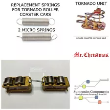 Mr. Christmas replacement springs for Tornado Roller coaster (unit not for sale)