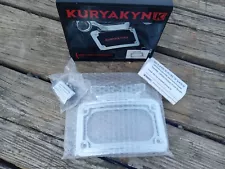 Kuryakyn - 3163 - Curved License Plate Frame, Chrome