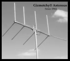 2 Meter Beam Antenna 4 Element Gizmotchy® G241 Dual Polarity