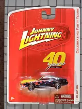 Johnny Lightning 2009 Celebrating 40 Years, '69 AMC AMX, black with flames