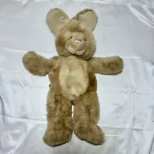 Build-A-Bear Workshop Vanilla Fudge Bunny Original Marbled Fur HTF Rare