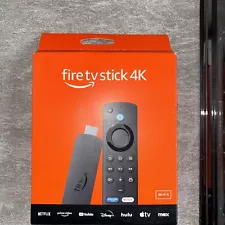 Amazon Fire TV Stick 4K (2nd Generation) Media Streamer with Alexa Voice Remote