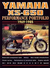 Yamaha Xs-650 1969-1985 Book Engine Tech Tests Performance History