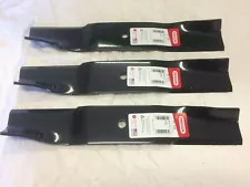 Set/3 Hi-lift Blades for Country Clipper 42" JaZee mower, H1715