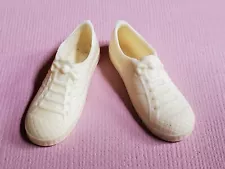 Vintage Ken Doll WHITE TENNIS SHOES Time For Tennis #790 "Squishy" Rubber EXC!