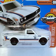 Hot Wheels #7 Datsun 620 White Short Card HW Hot Trucks For Sale