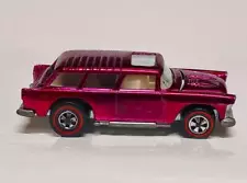 1970 Hot Wheels Redline Chevy Classic 55 Nomad in Magenta ** NEAR MINT Free Ship